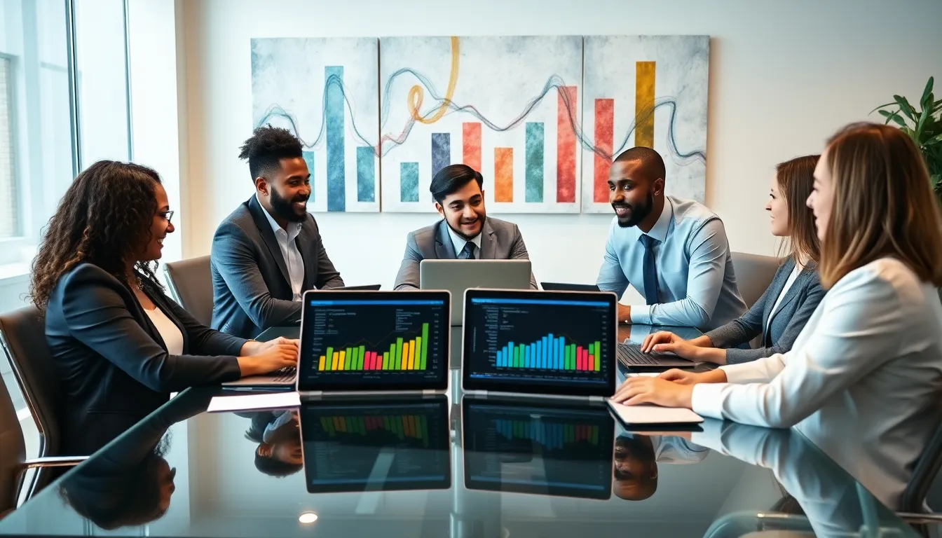 diverse team discussing effective tax planning in a modern office.